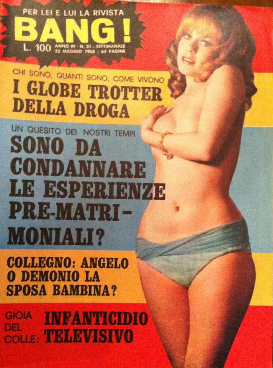 BANG! magazine side cover Issue 21 22 May 1968