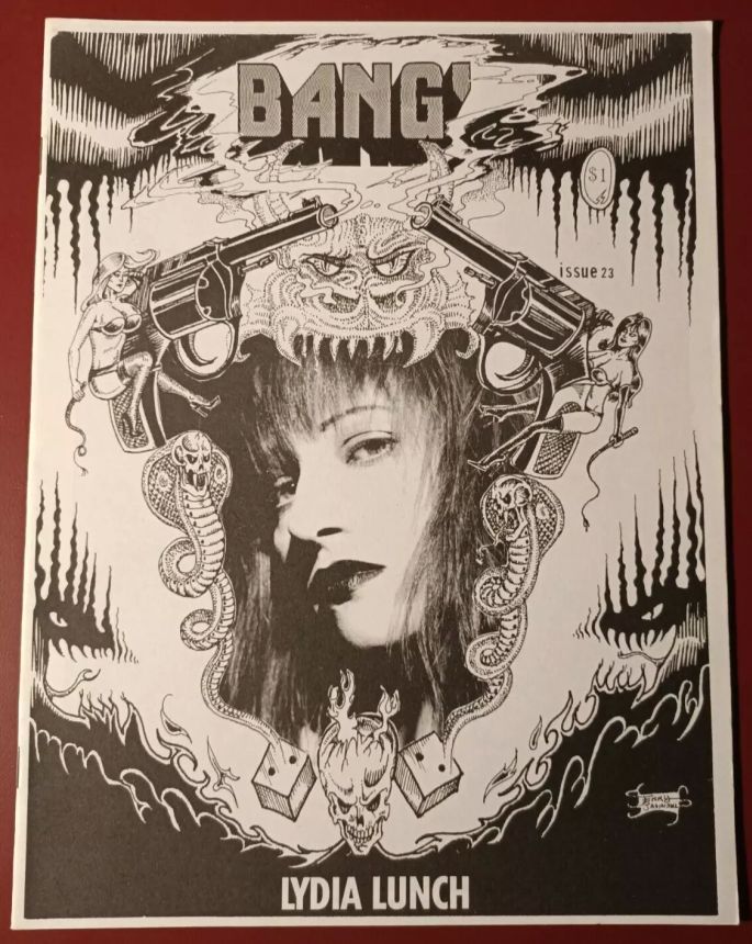 BANG USA magazine side cover Issue 23   1992