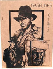 BASELINES magazine side cover Issue 3 March 1983