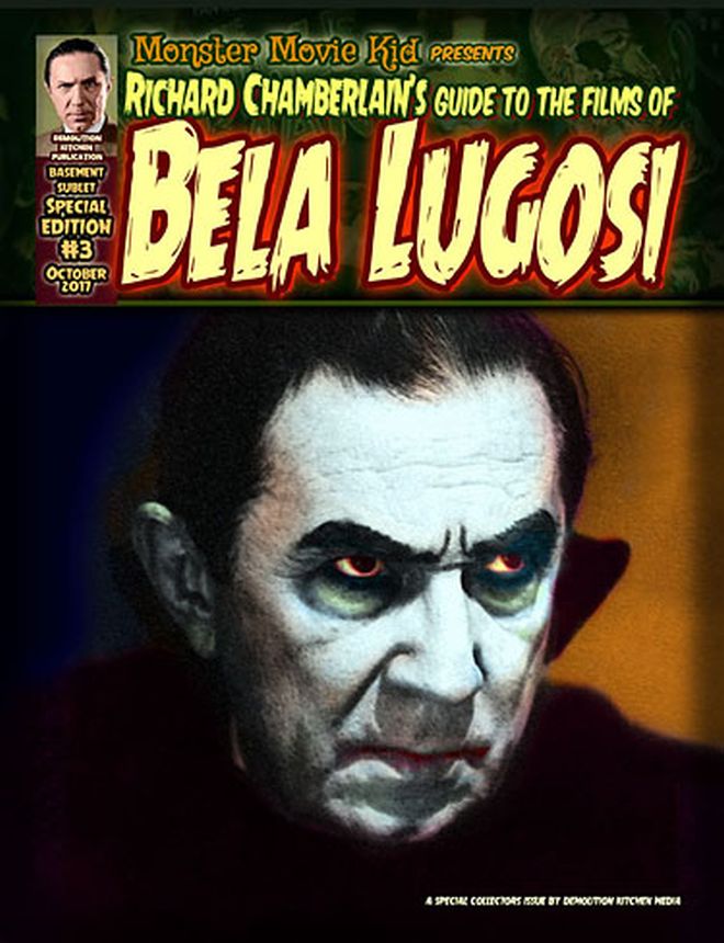 BASEMENT SUBLET OF HORROR MAGAZINE |THE magazine side cover Issue 3  Special  October 2017