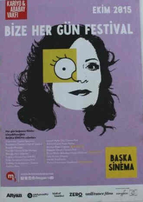 BASKA SINEMA magazine side cover  October 2015