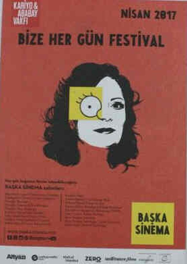 BASKA SINEMA magazine side cover  April 2017