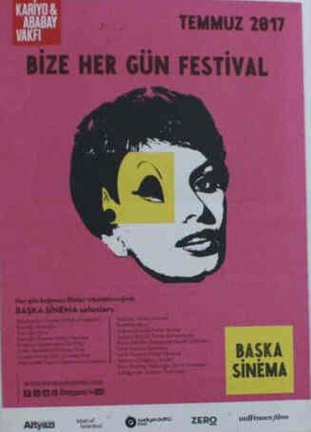 BASKA SINEMA magazine side cover  July 2017