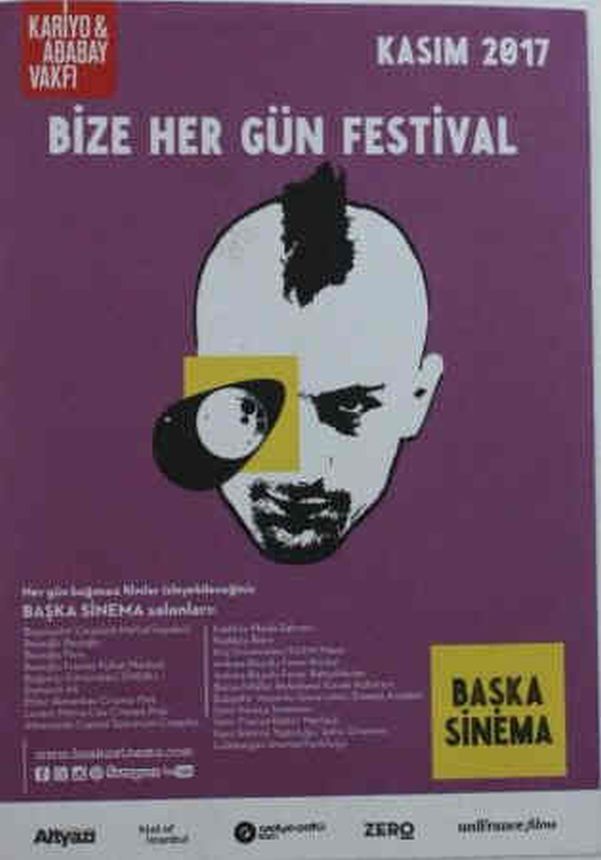 BASKA SINEMA magazine side cover  November 2017