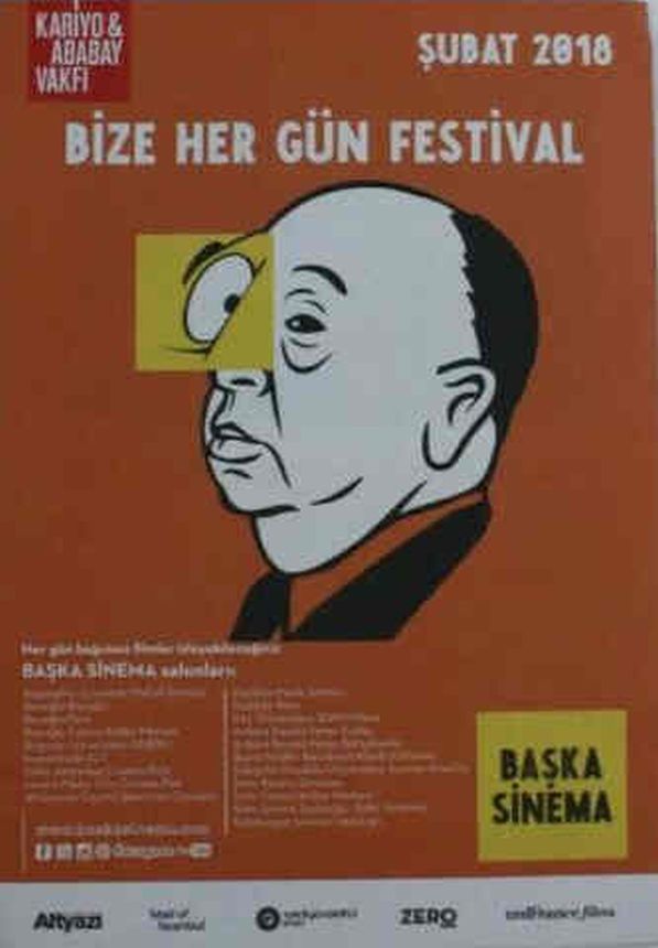 BASKA SINEMA magazine side cover  February 2018