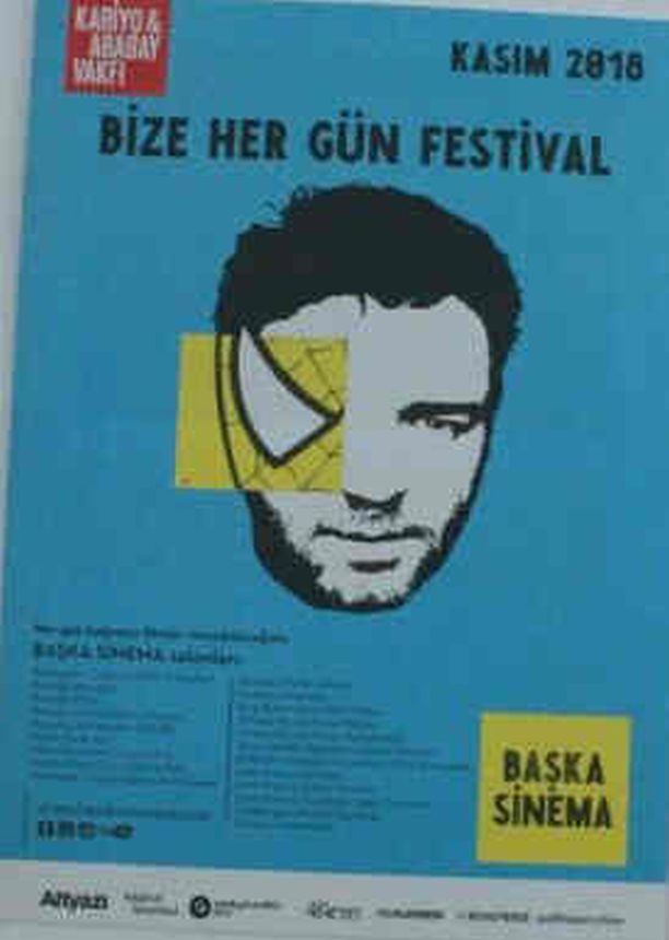 BASKA SINEMA magazine side cover  November 2018