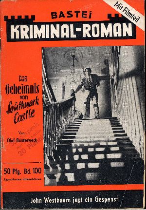 BASTEI KRIMINAL-ROMAN magazine side cover Issue 100  