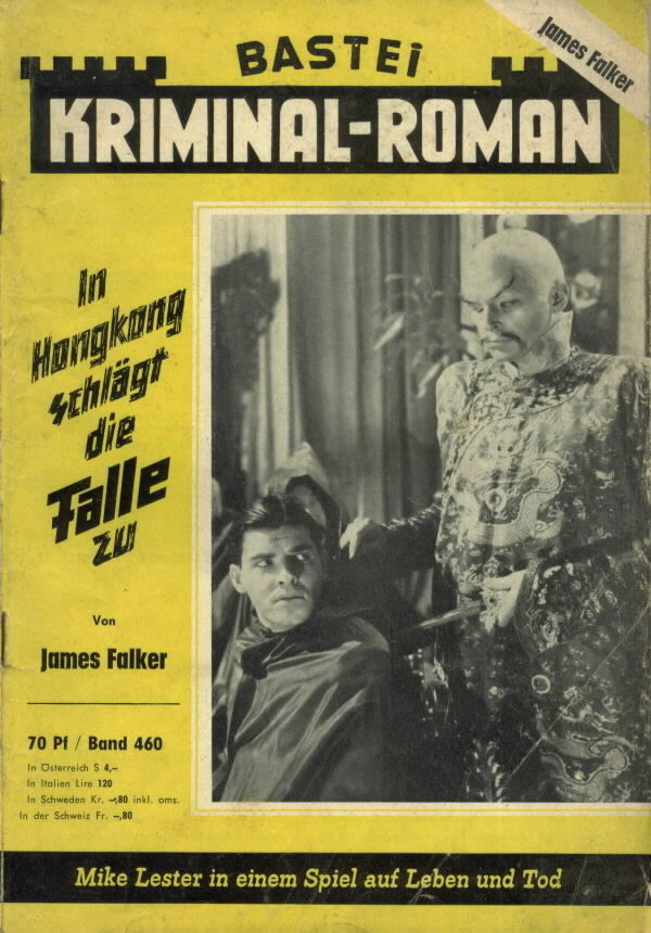 BASTEI KRIMINAL-ROMAN magazine side cover Issue 460  