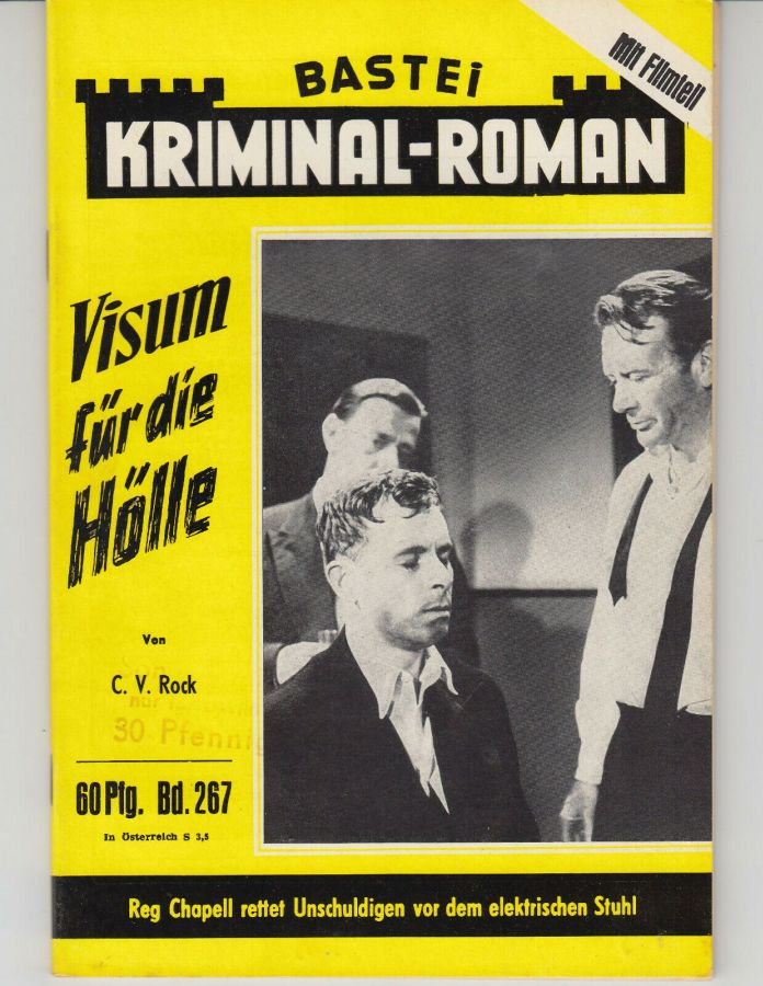 BASTEI KRIMINAL-ROMAN magazine side cover Issue 267   