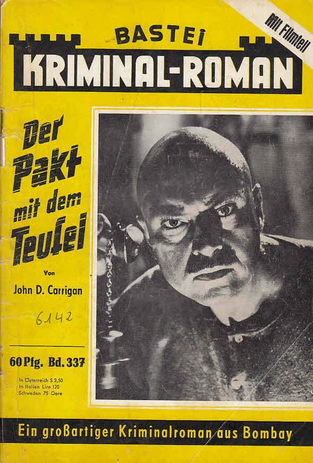 BASTEI KRIMINAL-ROMAN magazine side cover Issue 337   