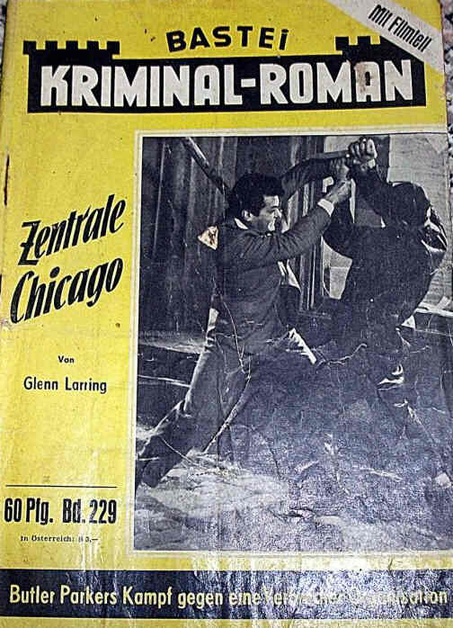 BASTEI KRIMINAL-ROMAN magazine side cover Issue 229   
