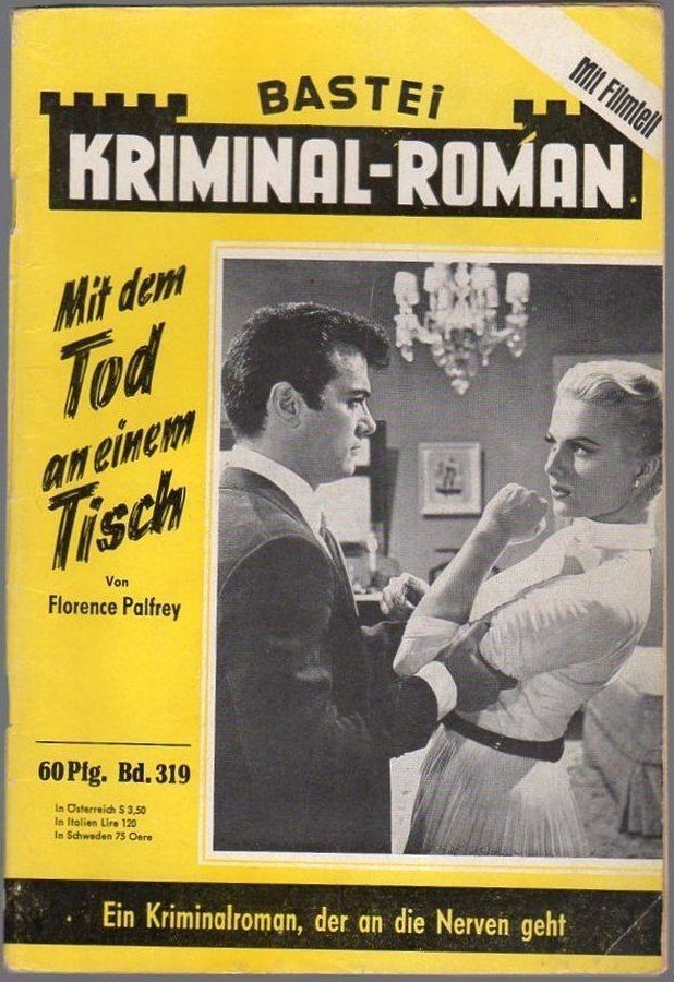 BASTEI KRIMINAL-ROMAN magazine side cover Issue 319   