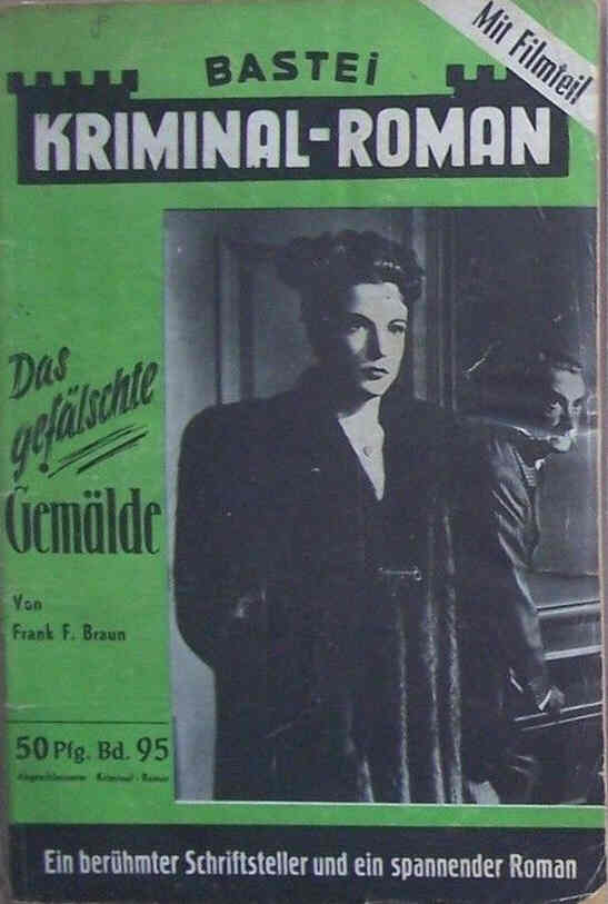 BASTEI KRIMINAL-ROMAN magazine side cover Issue 95   