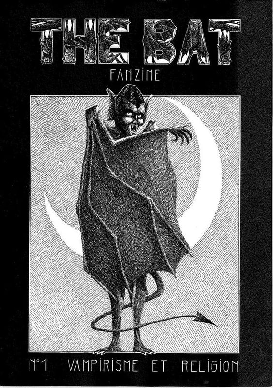 BAT magazine side cover Issue 1  1981