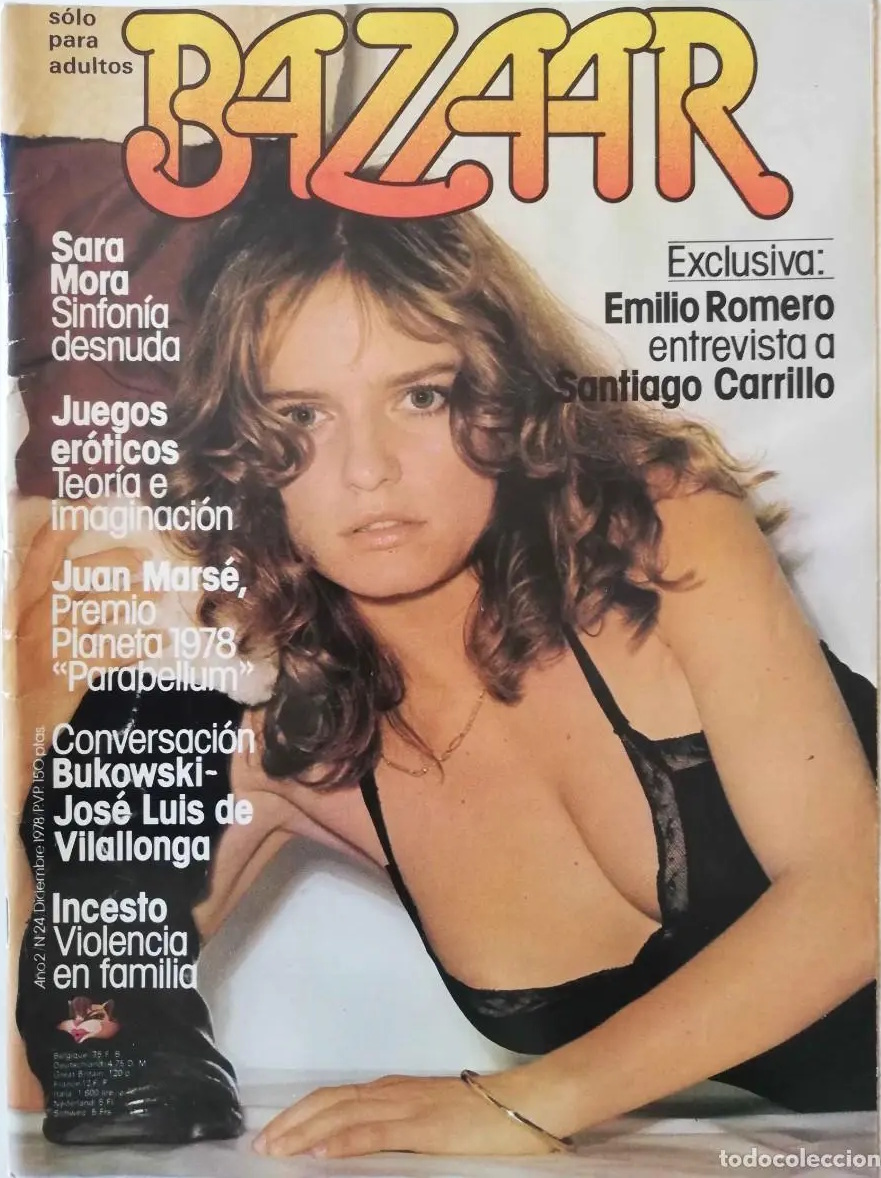 BAZAAR magazine side cover Issue 24   1978