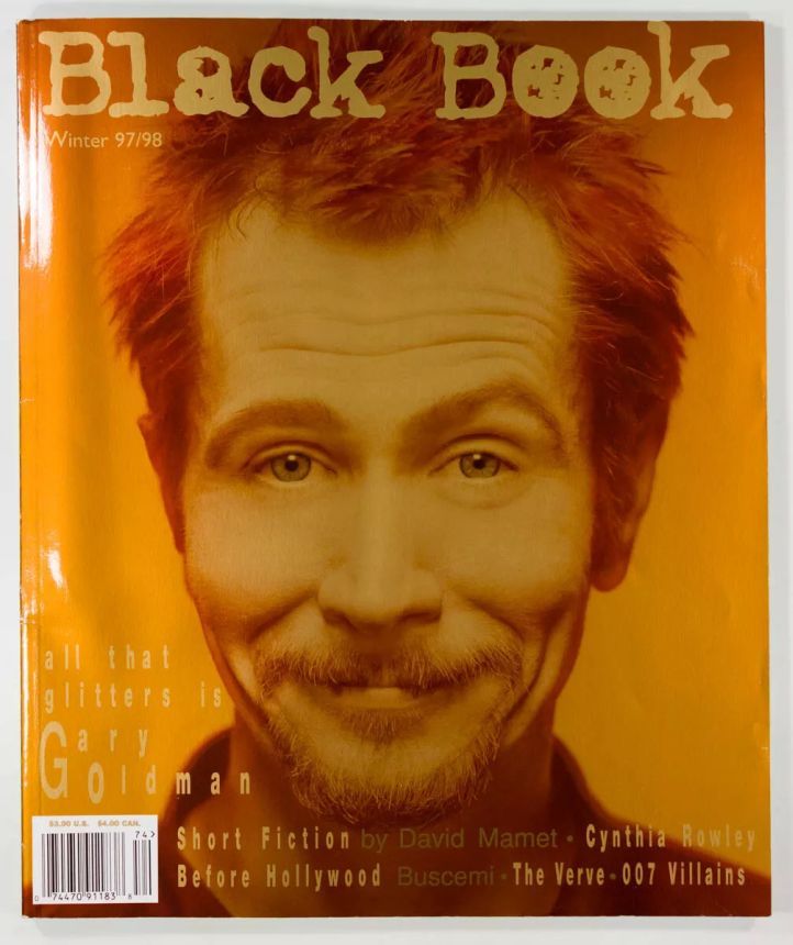 BLACK BOOK magazine side cover Issue 5 Winter 1997
