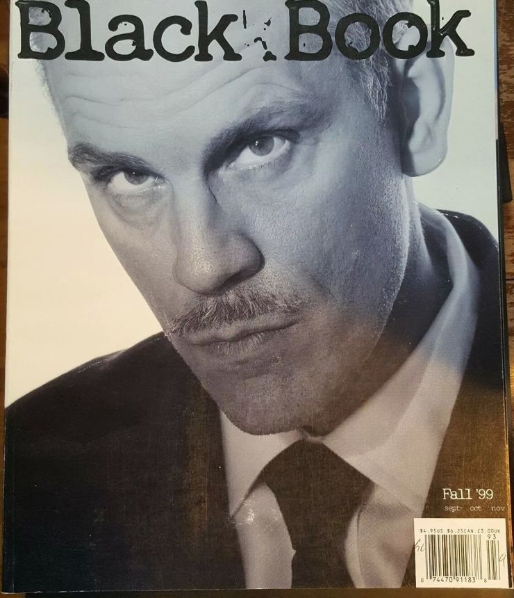 BLACK BOOK magazine side cover Fall 1999