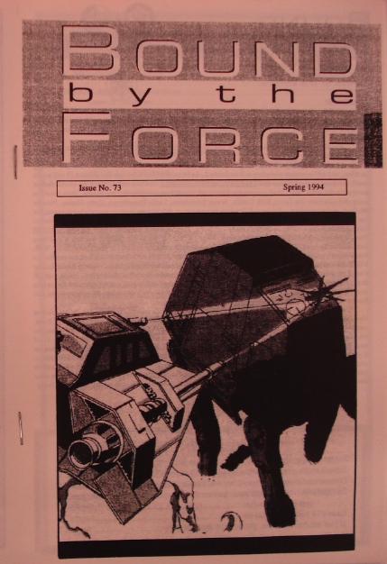 BOUND BY THE FORCE magazine side cover Issue 73 Spring 1994