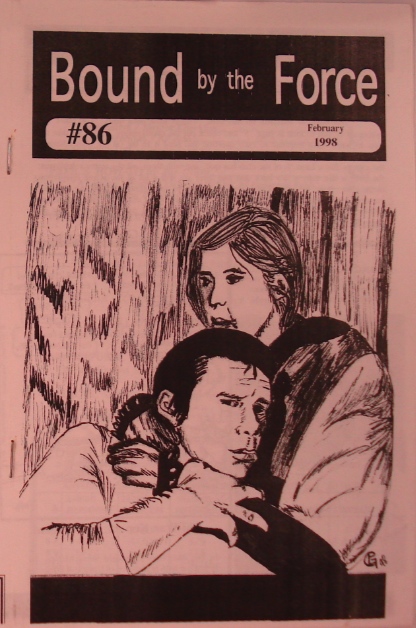 BOUND BY THE FORCE magazine side cover Issue 86 February 1998