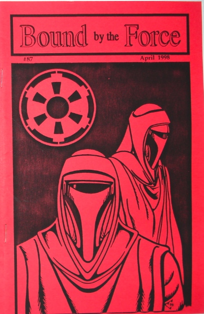 BOUND BY THE FORCE magazine side cover Issue 87 April 1998