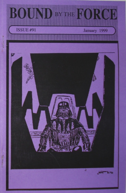 BOUND BY THE FORCE magazine side cover Issue 91 January 1999