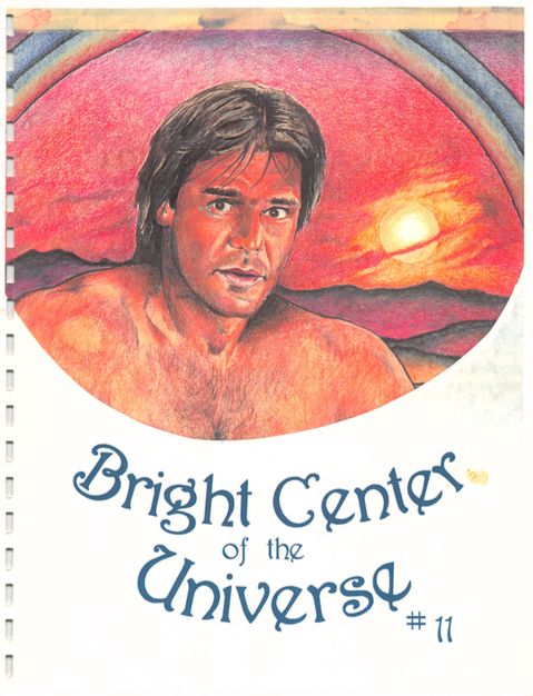 BRIGHT CENTER OF THE UNIVERSE magazine side cover Issue 11   2001