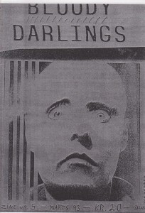 BLOODY DARLINGS magazine side cover Issue 5  1993