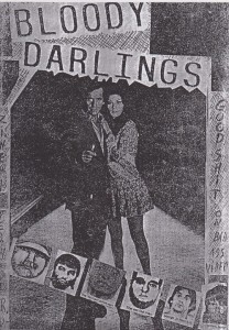 BLOODY DARLINGS magazine side cover Issue 6  1993
