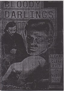 BLOODY DARLINGS magazine side cover Issue 7  1994