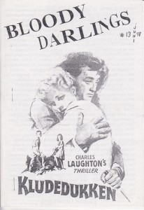 BLOODY DARLINGS magazine side cover Issue 13  1998