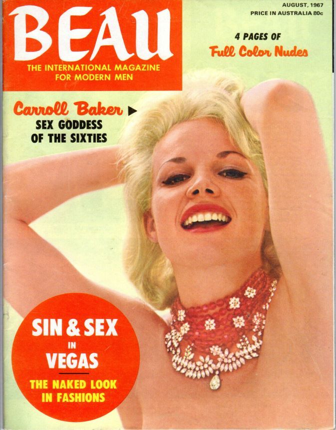 BEAU (AU) magazine side cover  August 1967