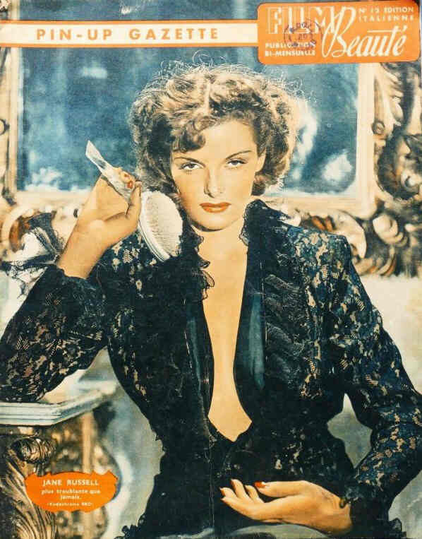 FILM BEAUTE (Italy) magazine side cover Issue 12  1950