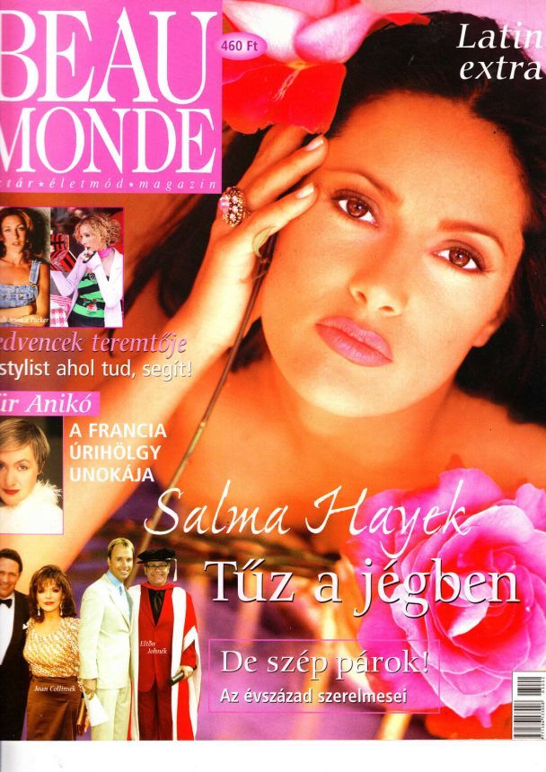 BEAU MONDE HUNGARY magazine side cover  February 2003