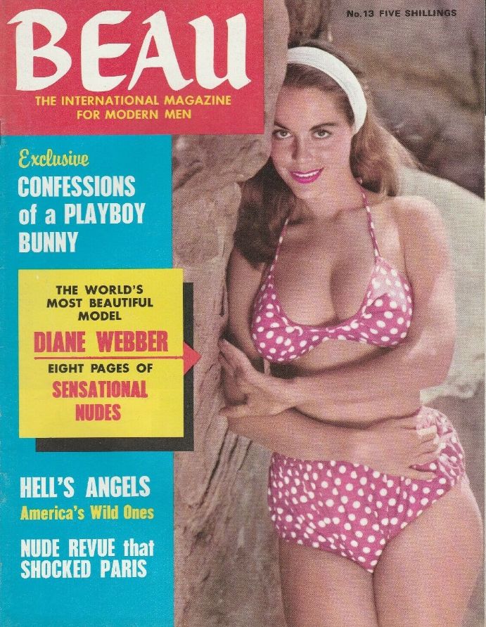 BEAU (UK) magazine side cover Issue 13  June 1967