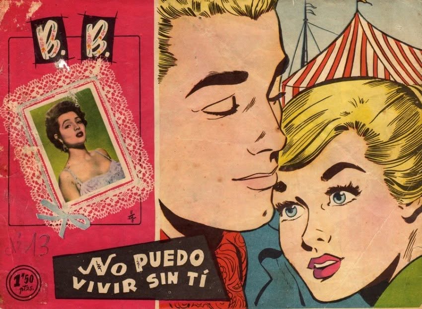 BEBE magazine side cover Issue 13   1959