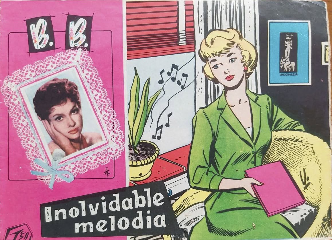 BEBE magazine side cover Issue 3   1959