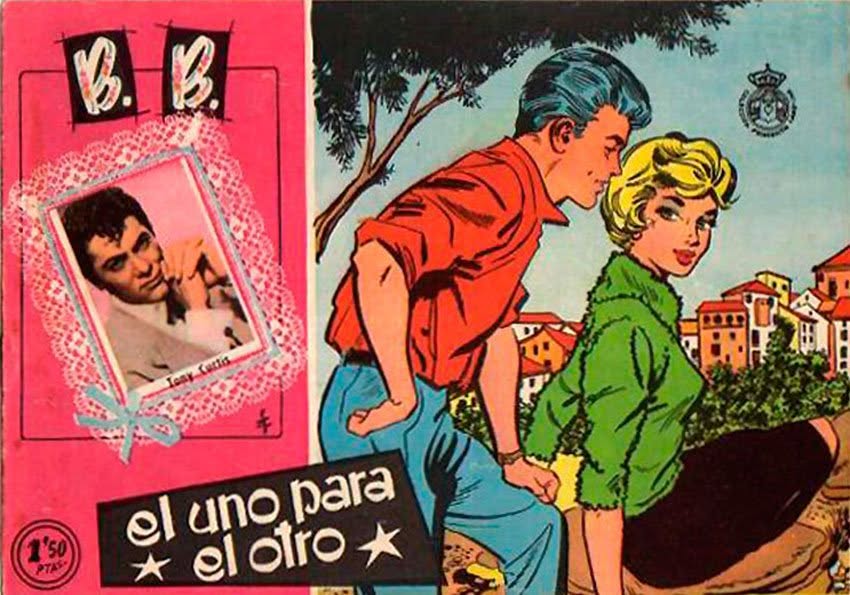 BEBE magazine side cover Issue 29   1960