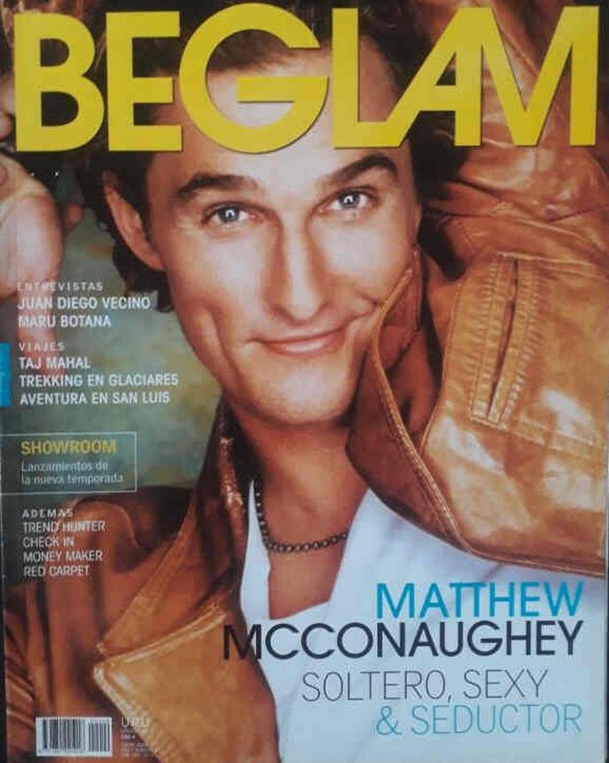 BEGLAM magazine side cover  January 2008