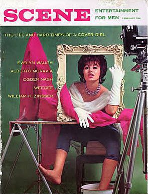 BEHIND THE SCENE magazine side cover  Vol 8 # 1 February 1962