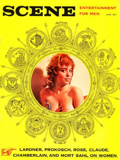 BEHIND THE SCENE magazine side cover  Vol 8 # 3 June 1962