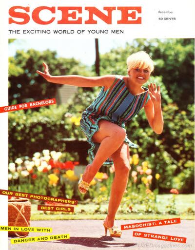 BEHIND THE SCENE magazine side cover  Vol 9 # 5 December 1963