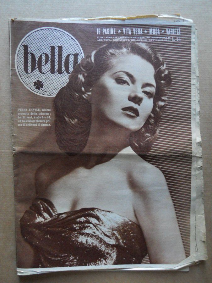 BELLA magazine side cover Issue 40 5 October 1950
