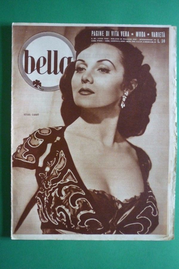 BELLA magazine side cover Issue 19 10 May 1951