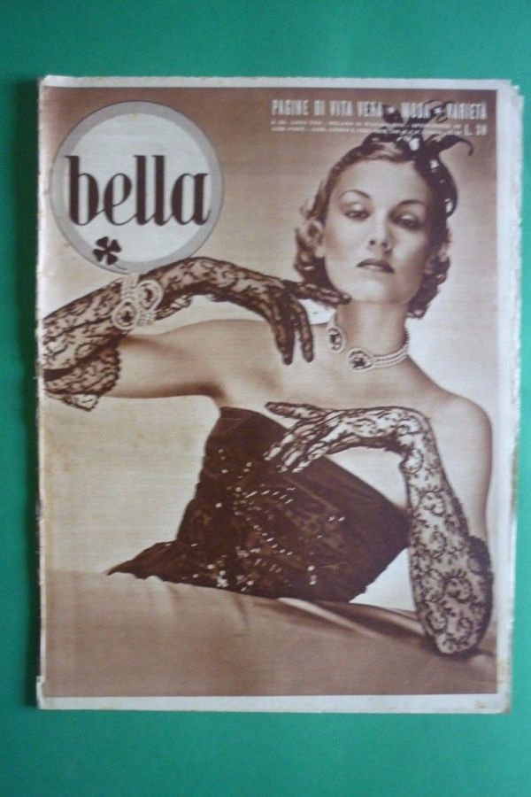 BELLA magazine side cover Issue 22 31 May 1951