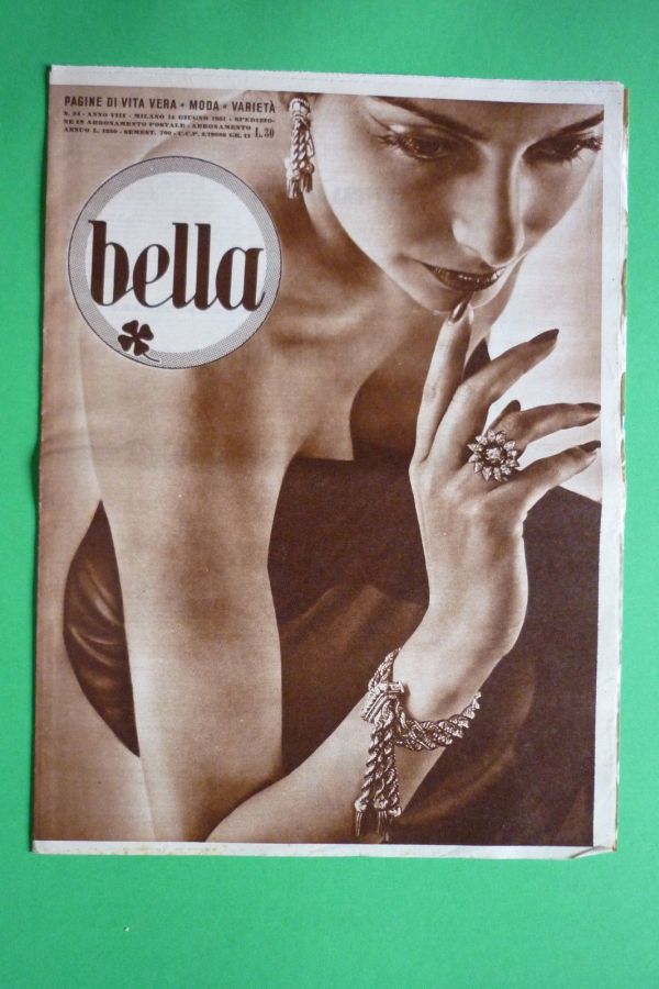 BELLA magazine side cover Issue 24 14 June 1951