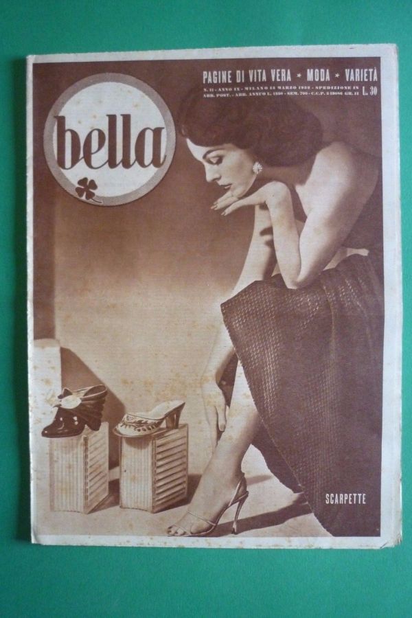 BELLA magazine side cover Issue 11 13 March 1952