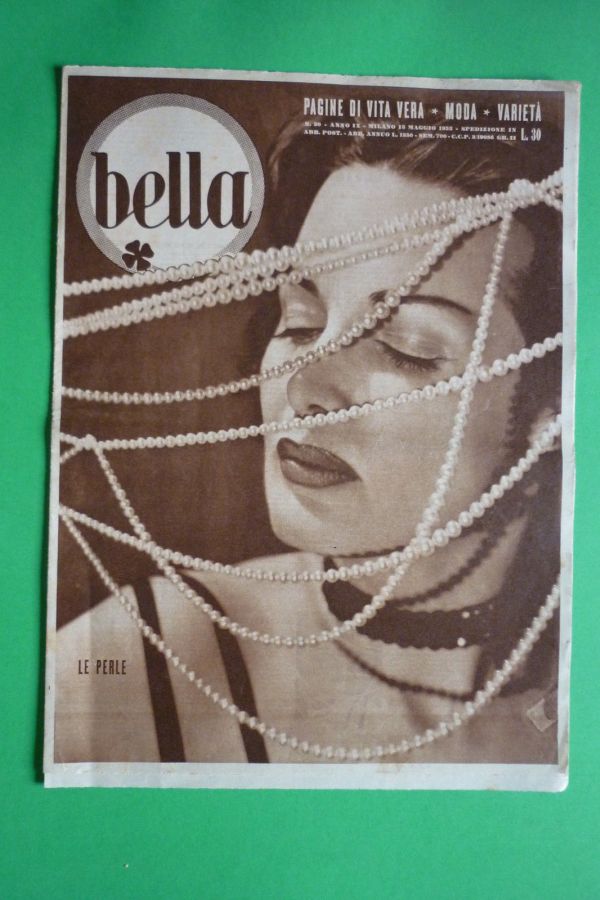 BELLA magazine side cover Issue 20 15 May 1952