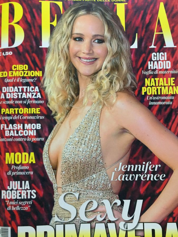 BELLA magazine side cover  March 2020