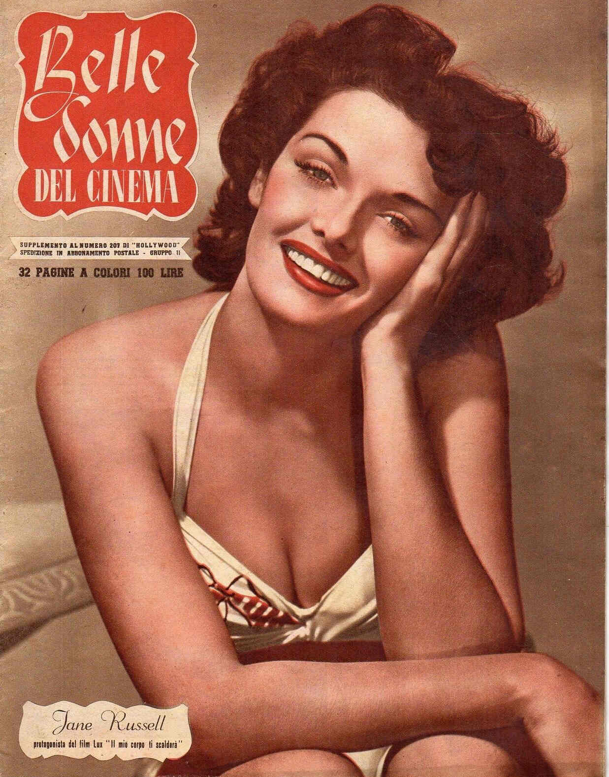 BELLE DONNE DEL CINEMA magazine side cover Issue 207 3 September 1949