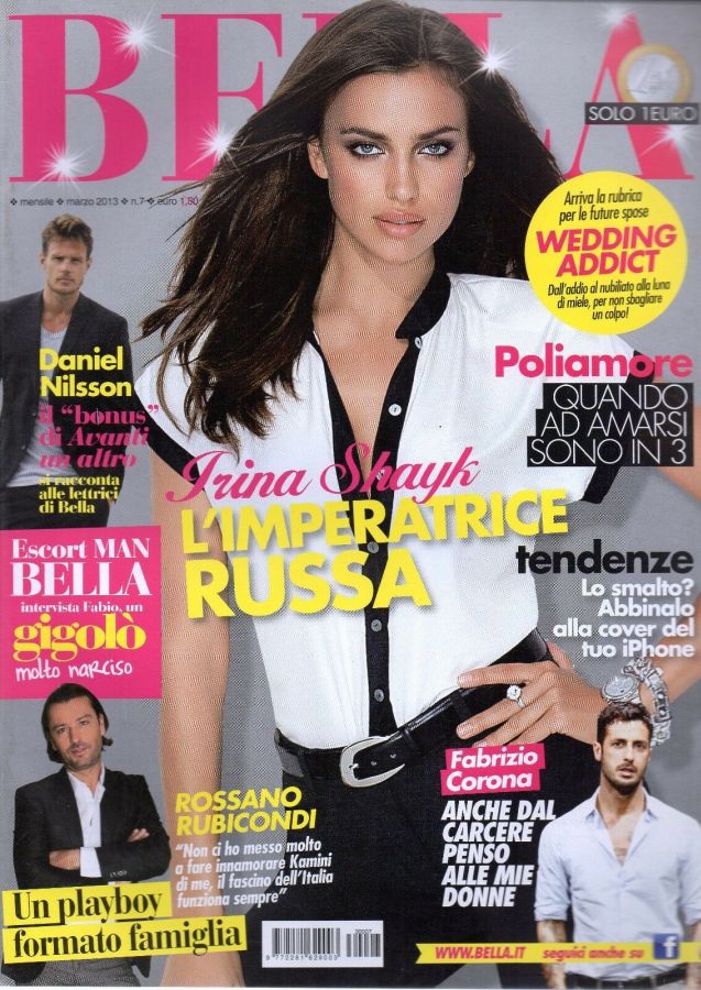 BELLA magazine side cover  March 2013